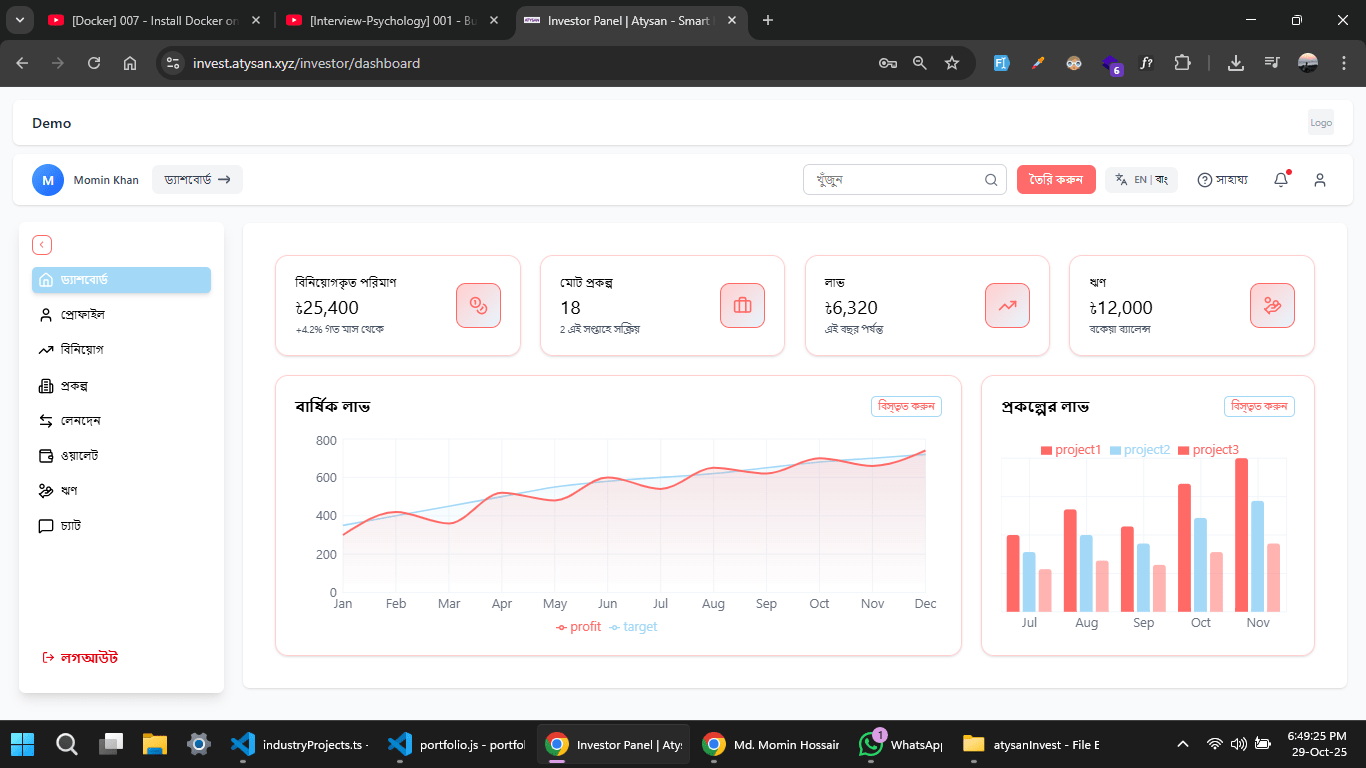 Atysan Invest - Investment Platform